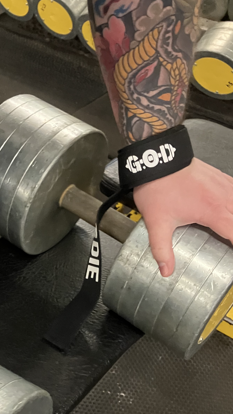Lifting straps + silicone grip + wrist padding + Black + Red + Carry bag