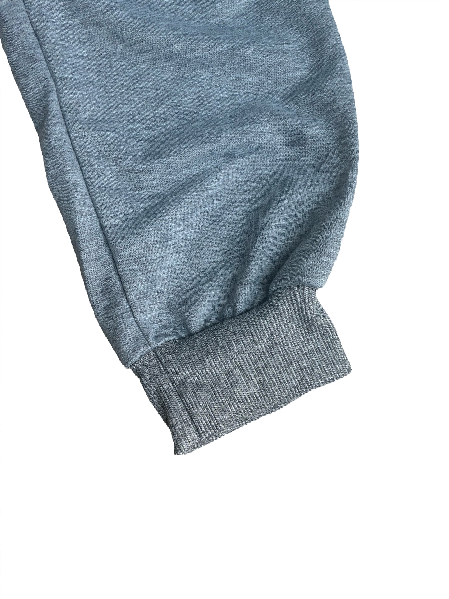 Dark grey men’s fitted jogging bottoms by GYMORDIE