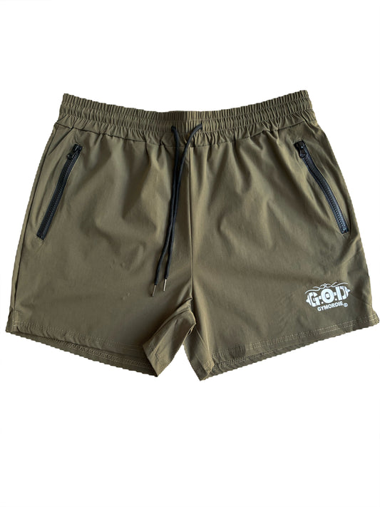 Men’s athletic gym shorts by GYMORDIE