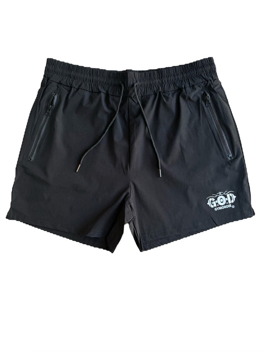Men’s athletic gym shorts by GYMORDIE