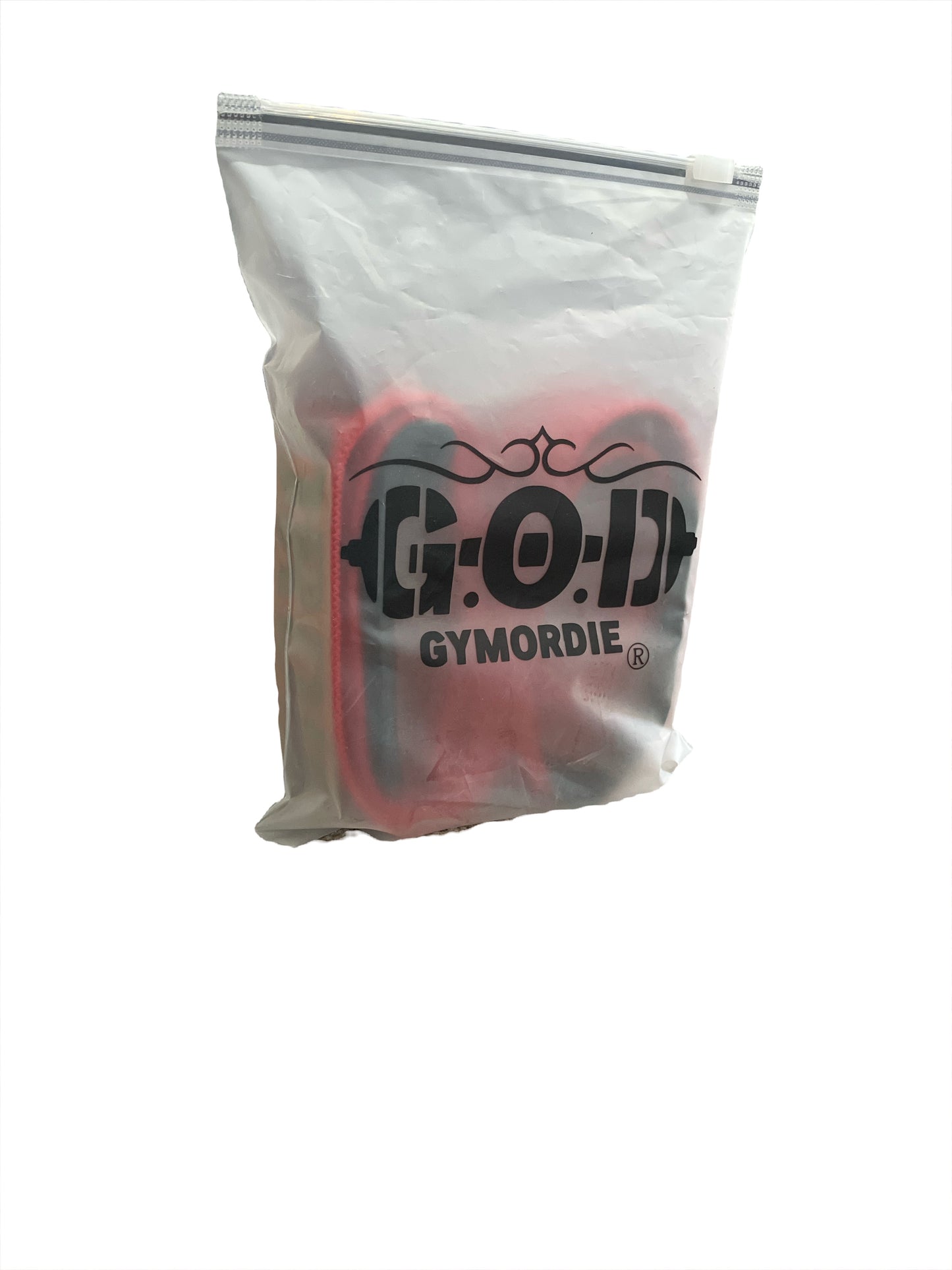 Lifting straps + silicone grip + wrist padding + Black + Red + Carry bag